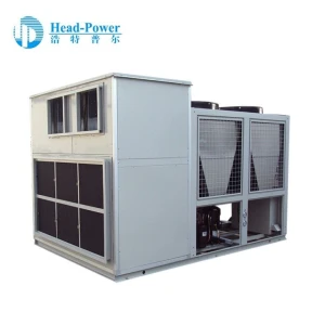 Airconditioner op dak van 18 ton